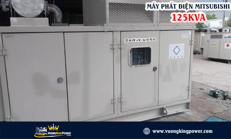 Máy phát điện mitsubishi 125kva