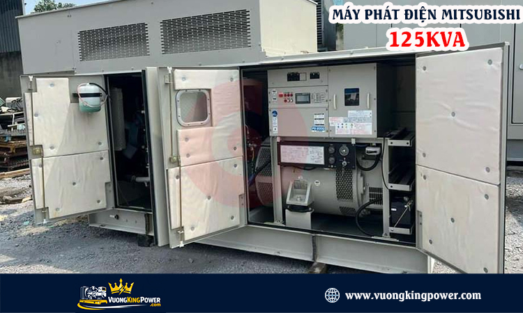 Máy phát điện mitsubishi 125kva