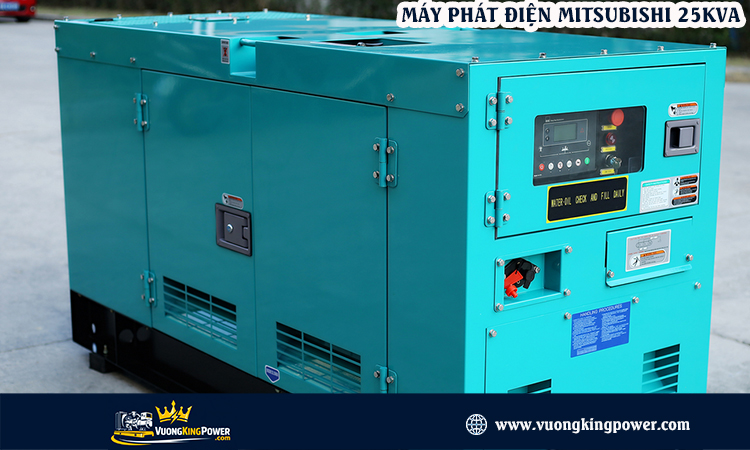 Máy phát điện Mitsubishi 25kva