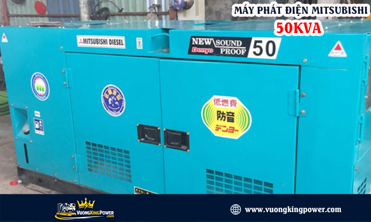 Máy phát điện mitsubishi 50kva