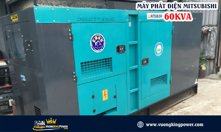 Máy phát điện mitsubishi 60kva