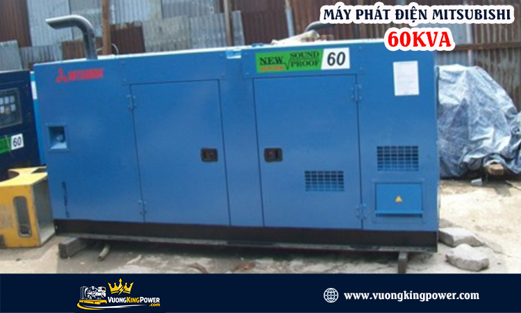 Máy phát điện mitsubishi 60kva