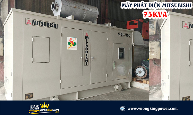 Máy phát điện Mitsubishi 75kva