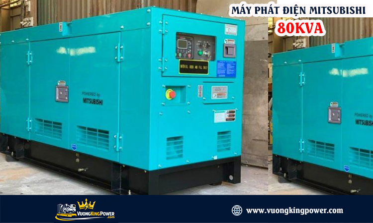 Máy phát điện Mitsubishi 80kva