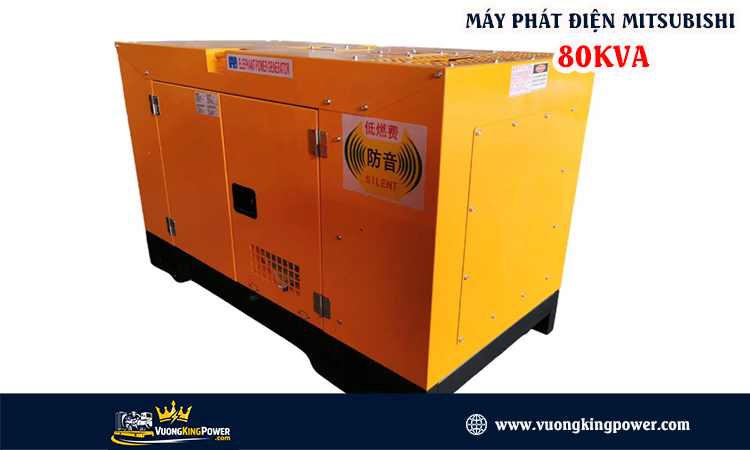 Máy phát điện Mitsubishi 80kva