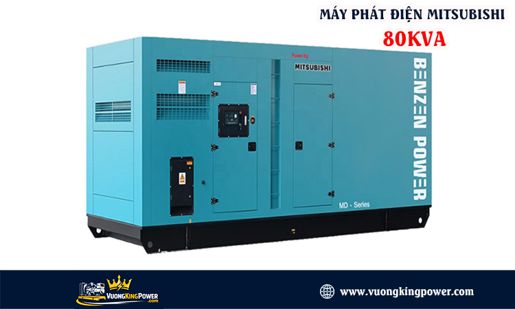Máy phát điện Mitsubishi 80kva