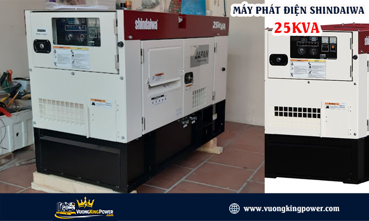 Máy phát điện shindaiwa 25kva