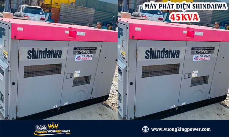 Máy phát điện Shindaiwa 45kva