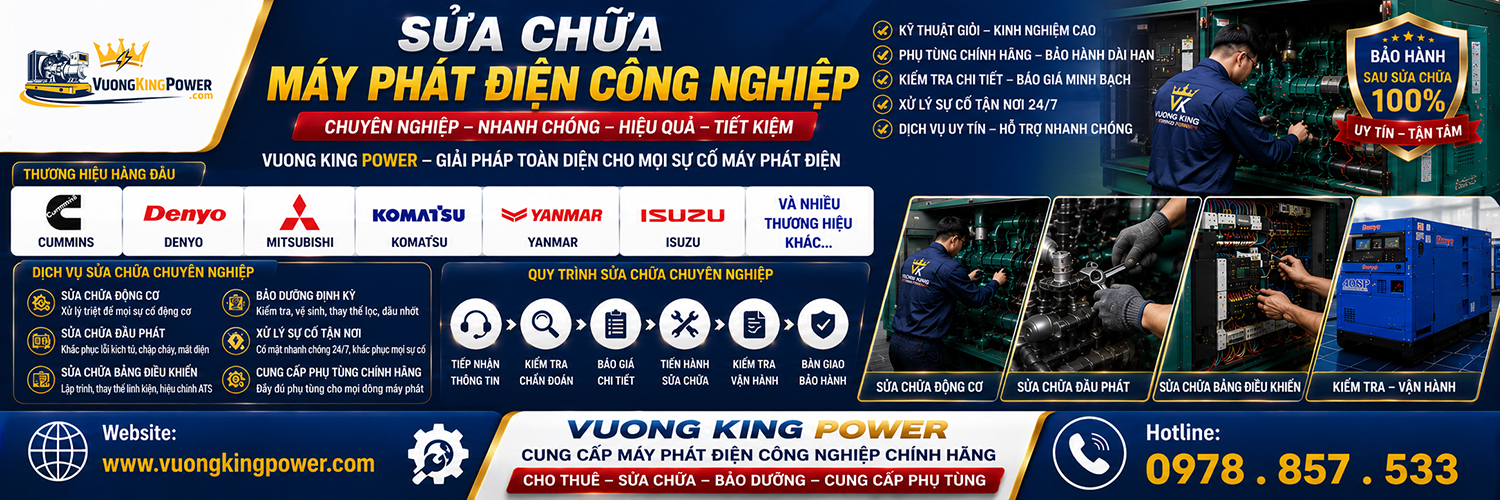 Sửa chữa máy phát điện